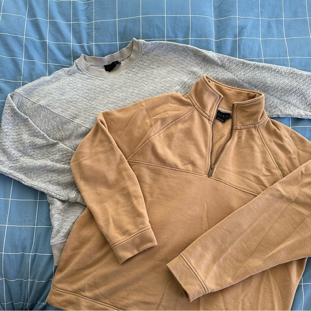 HATCH - 2 Sweatshirts, size 2 (8-10 typically)